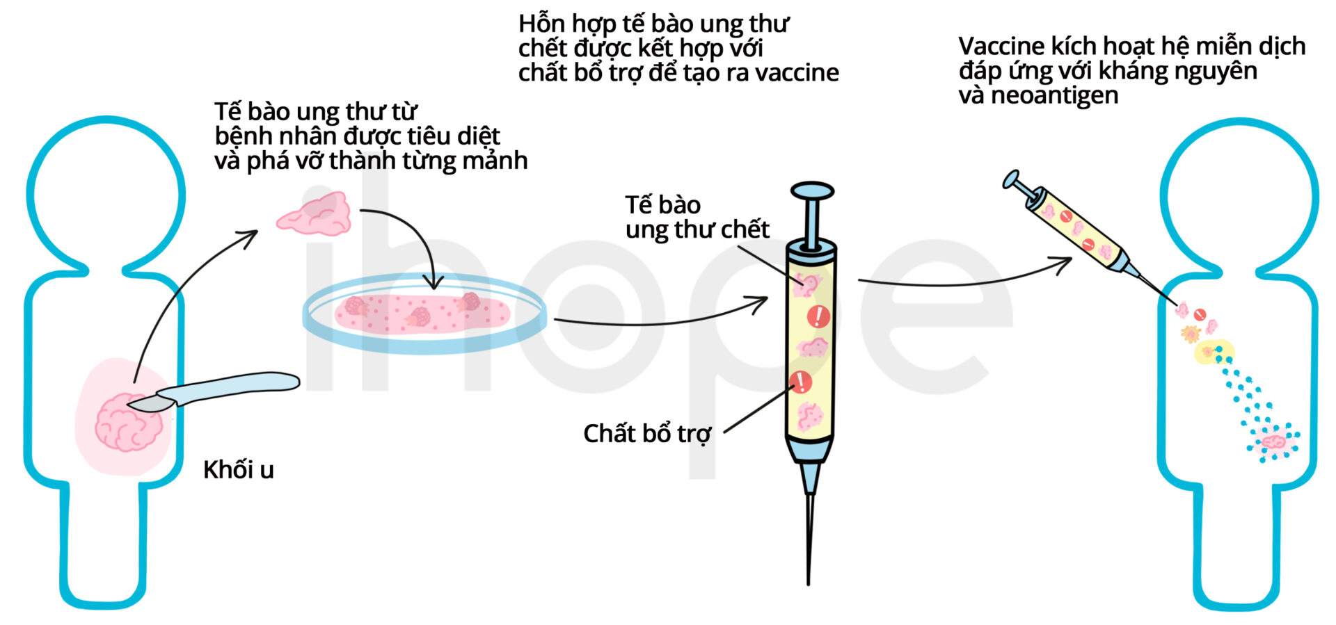 Neoantigen được ứng Dụng để Phát Triển Vaccine Ung Thử