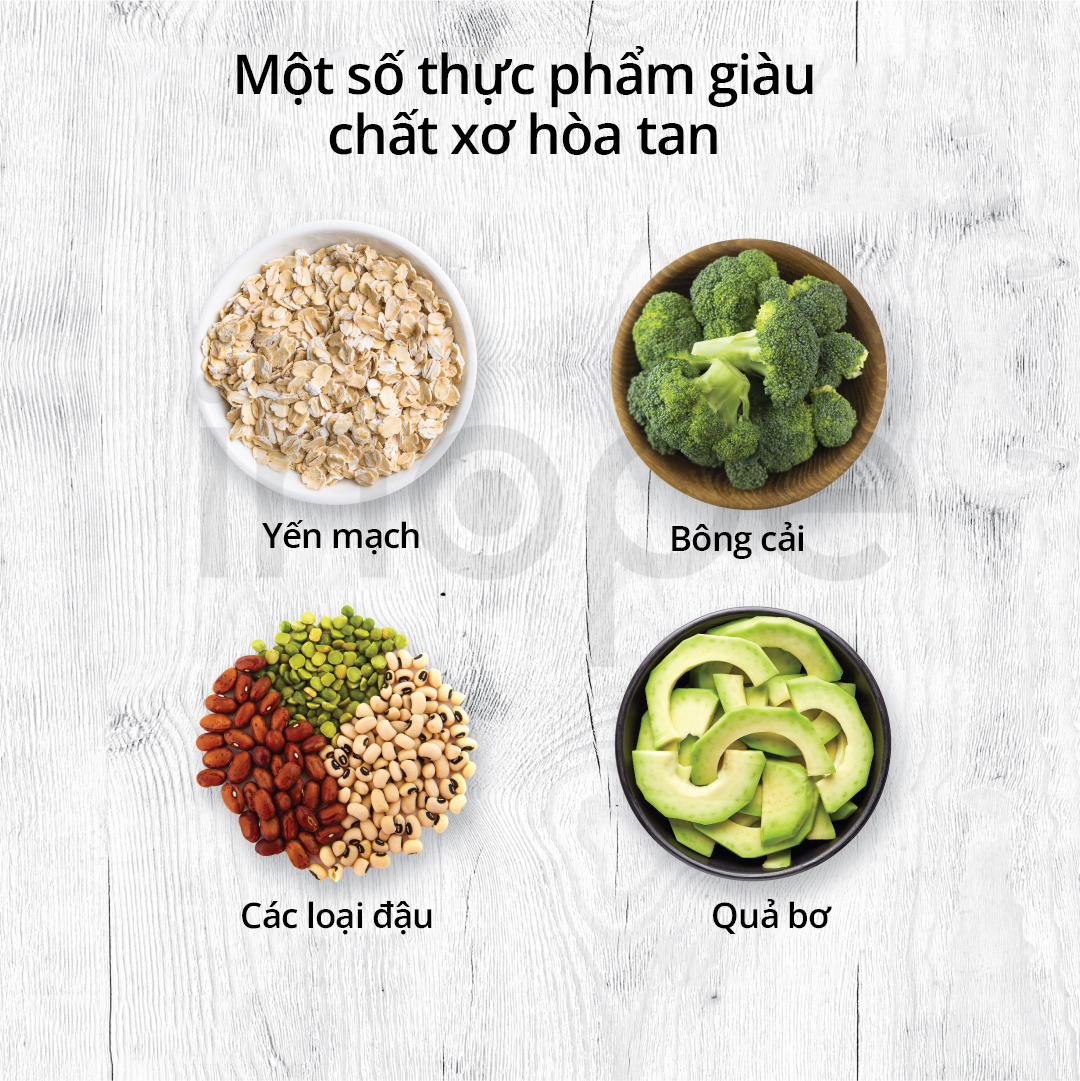 Thực Phẩm Giàu Chất Xơ Hòa Tan