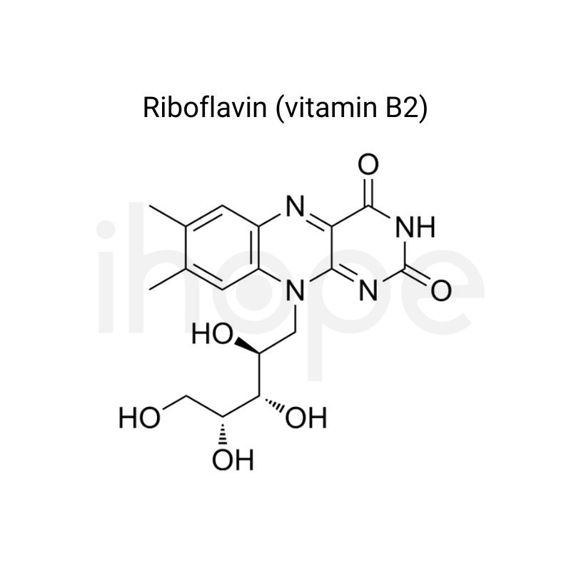 Cấu trúc hoá học riboflavin