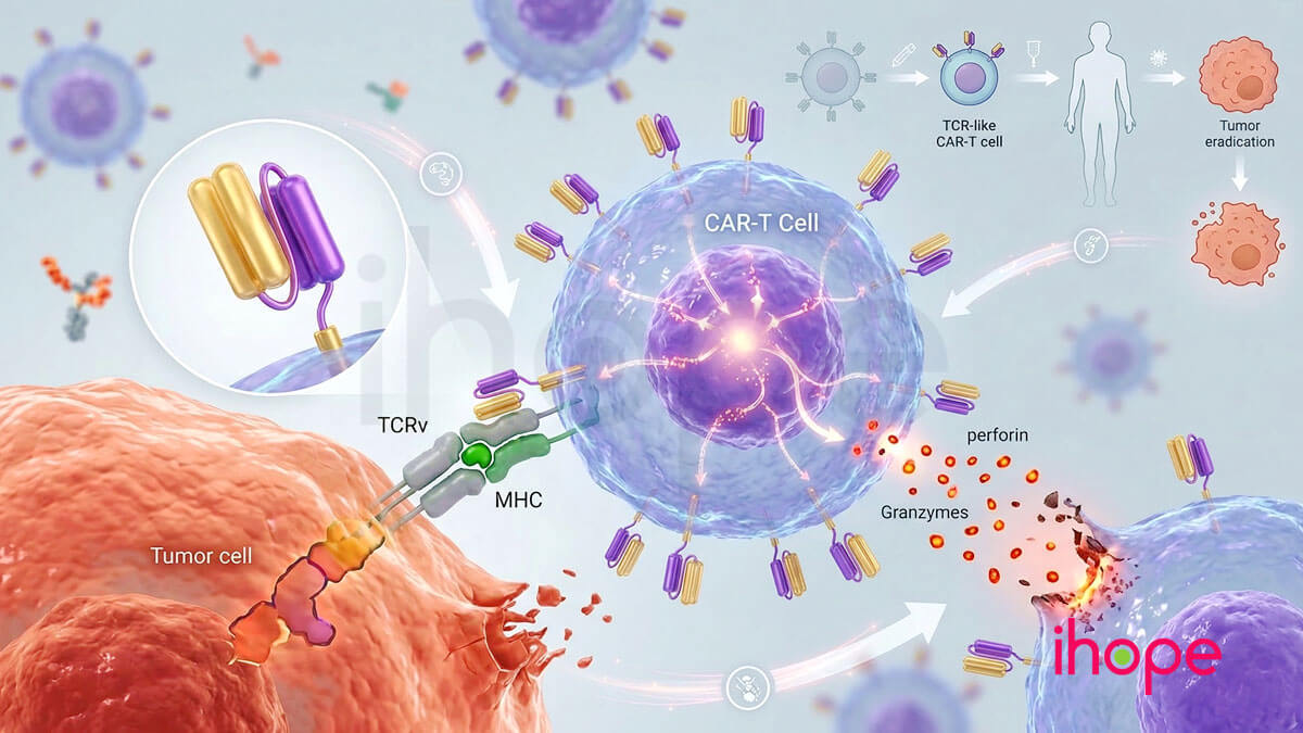Tcr like car t cell