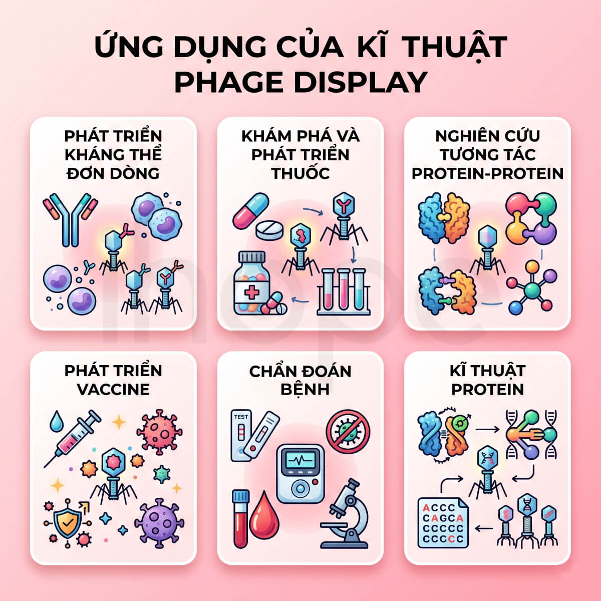 Ứng dụng của phage display